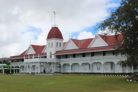 Royal Palace in Nuku'alofa, Tongatapu, Tonga