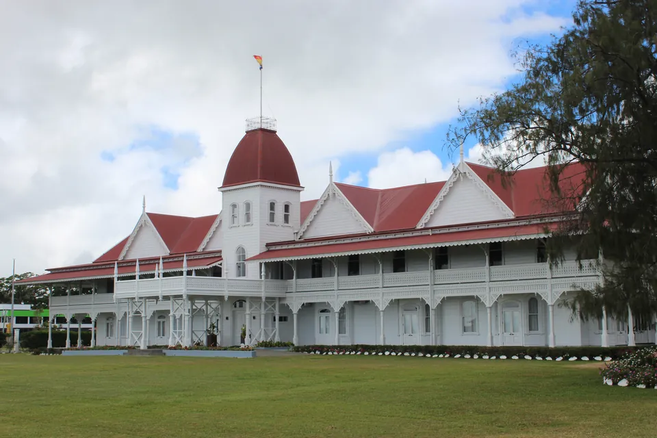Royal Palace in Nuku'alofa, Tongatapu, Tonga